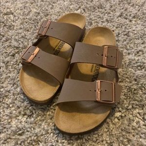 Mocha Birkenstock Arizona Sandals